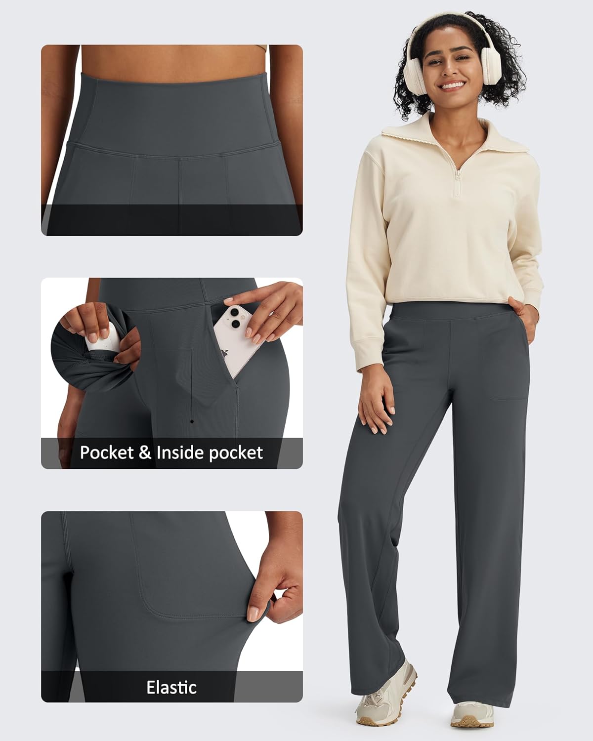 Soft Flow High-Waist Yoga Pants